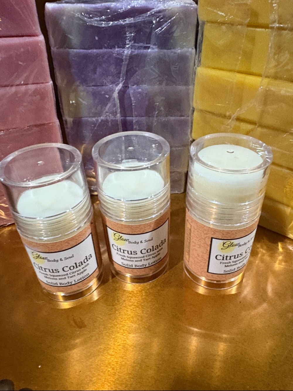 Citrus Colada Solid Body Lotion Push Up StickORGANIC.NEW & SEALED 1/$12 or 2/$20